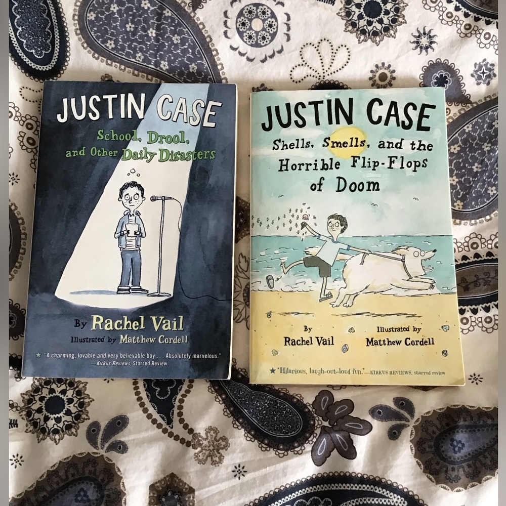 Boys - Justin Case Books 2 book set
